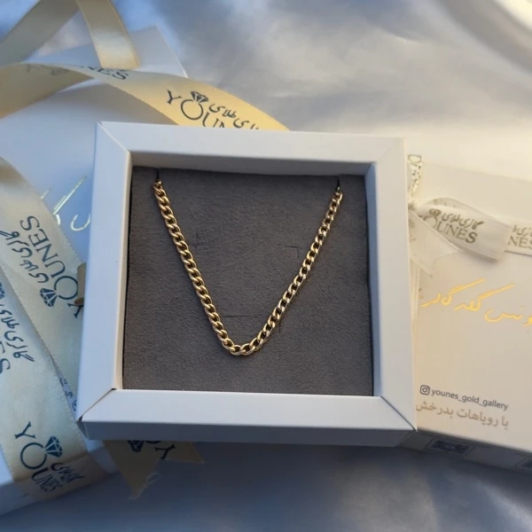 گردنبند طلا کارتیر درشت